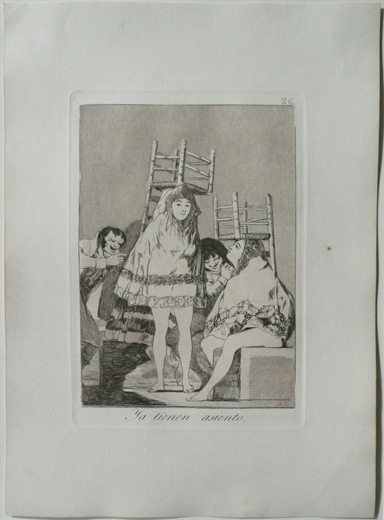Francisco Goya: Sie haben schon einen Sitz